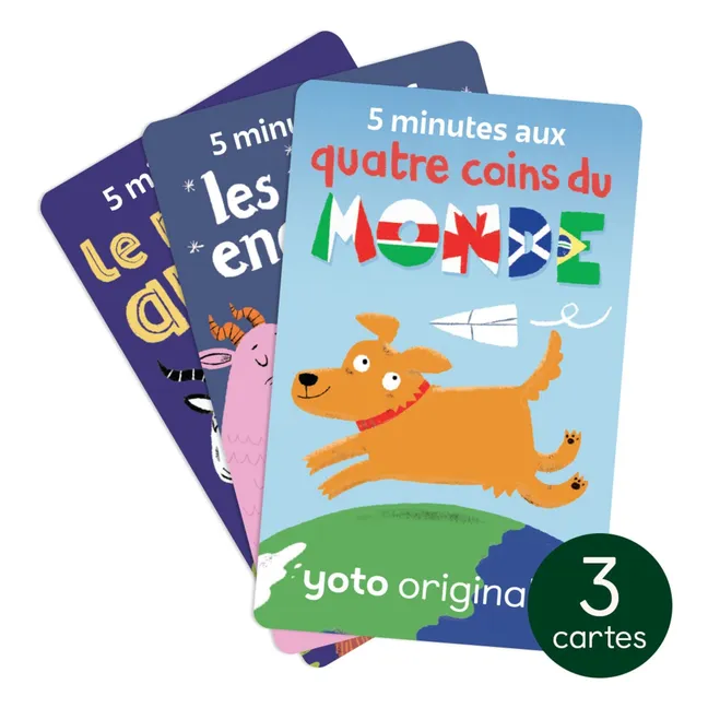 Les grands voyages tarjetas pequeño formato - Lote de 3