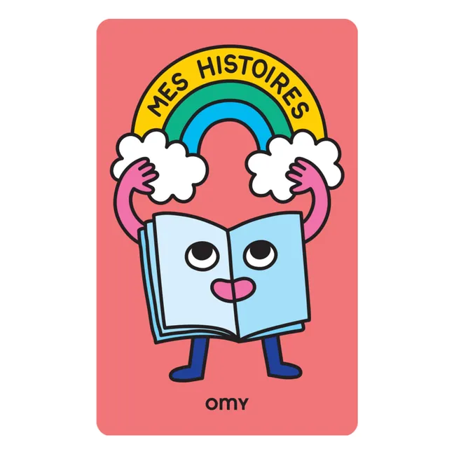 Tarjetas de diseño Yoto x Omy - Lote de 5