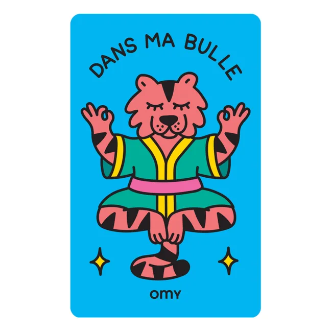 Tarjetas de diseño Yoto x Omy - Lote de 5