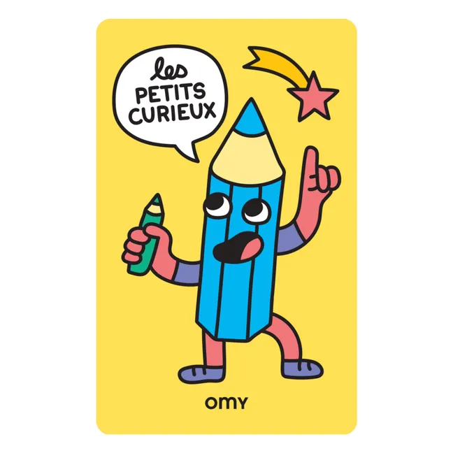 Tarjetas de diseño Yoto x Omy - Lote de 5