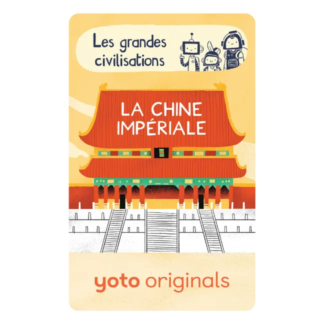 Cartes Les BrainBots : Les grandes civilisations - Pack de 8