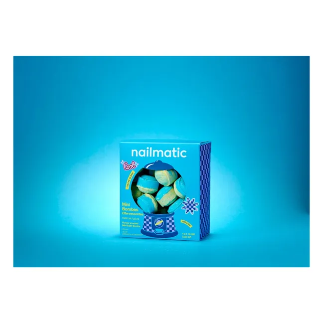 Mini billes de bain effervesecentes Flower Power - Lot de 14
