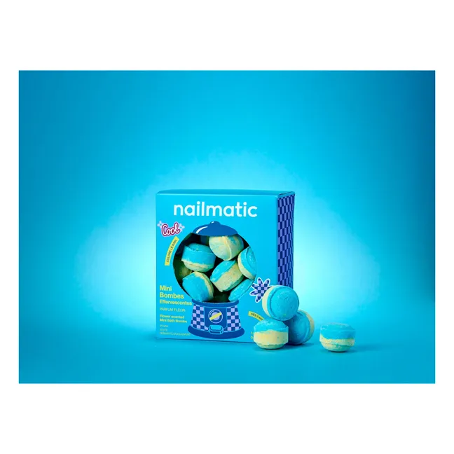 Mini billes de bain effervesecentes Flower Power - Lot de 14