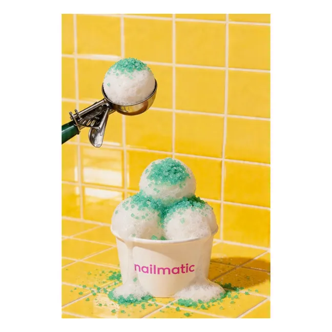 Sels de bains crépitants et colorés - 60g | Vert