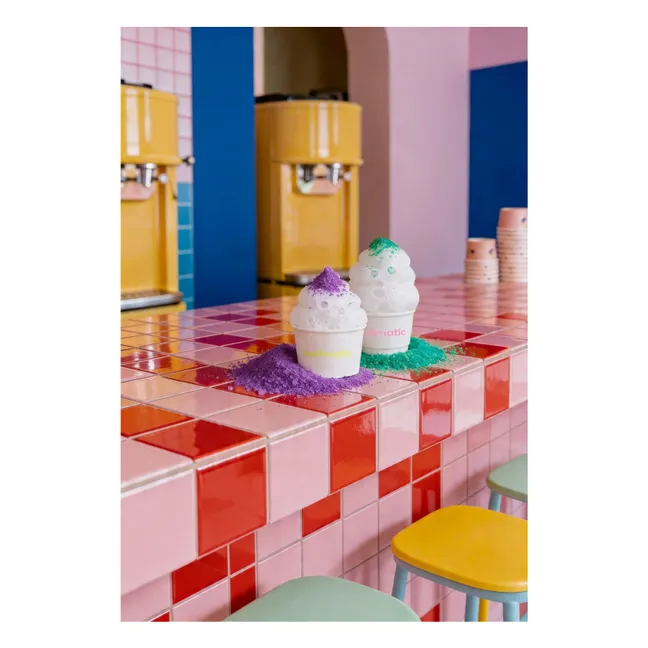 Sels de bains crépitants et colorés - 60g | Violet