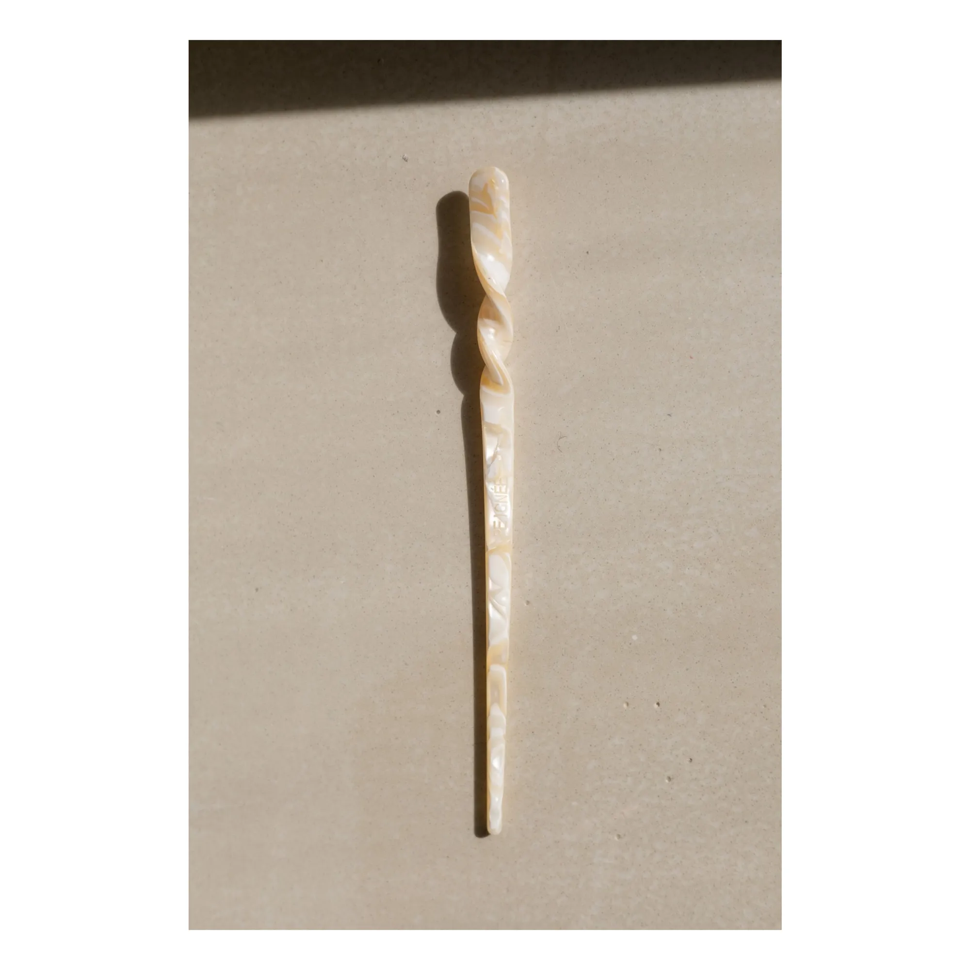 Pic cheveux - Popcorn | Ivoire- Image produit n°1