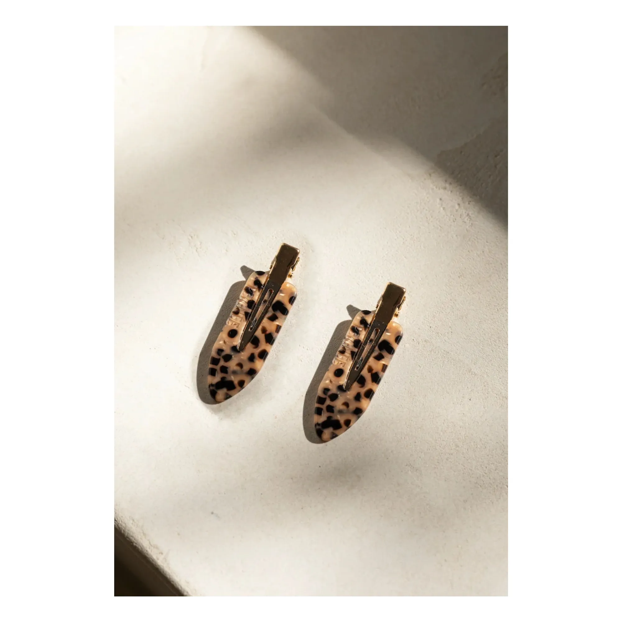 Barrettes - Léopard- Image produit n°1