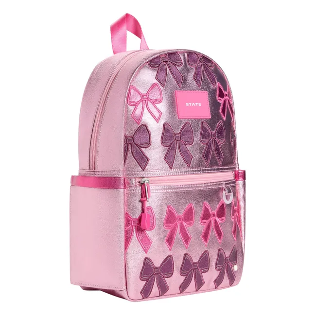 Sac à Dos Mini Kane Irisé Noeuds | Rose