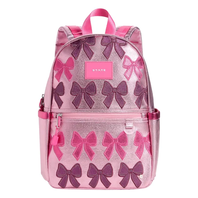 Sac à Dos Mini Kane Irisé Noeuds | Rose