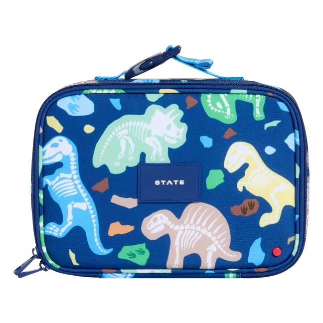 Lunch-Box Rodgers Dinosaures | Bleu marine