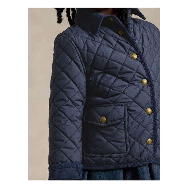Manteau Matelassé | Bleu marine