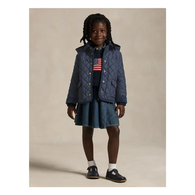 Manteau Matelassé | Bleu marine