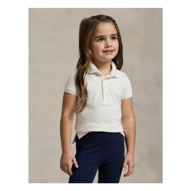 Polo Logo | Blanc