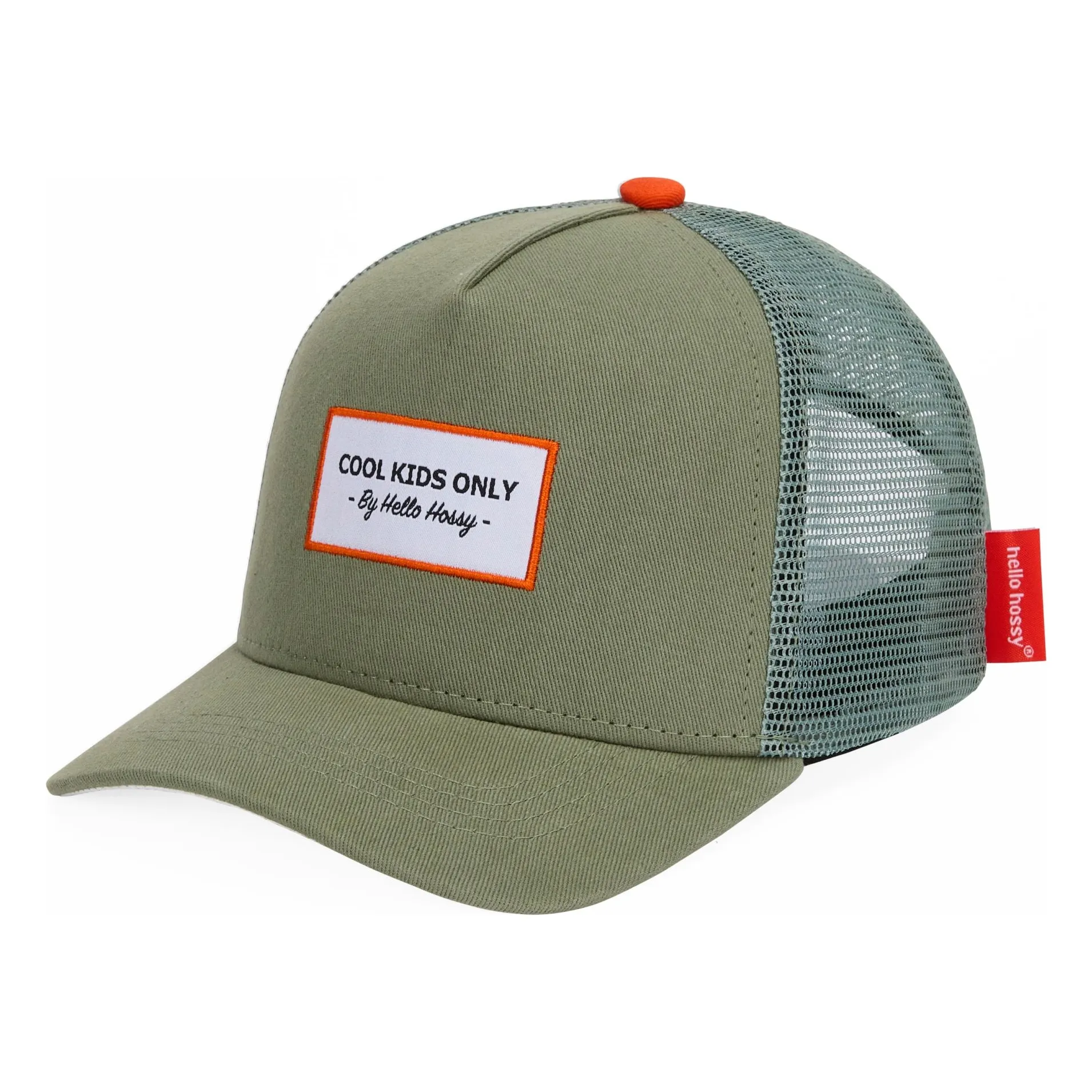 Hello Hossy Khaki Trucker Mini Olive Cap