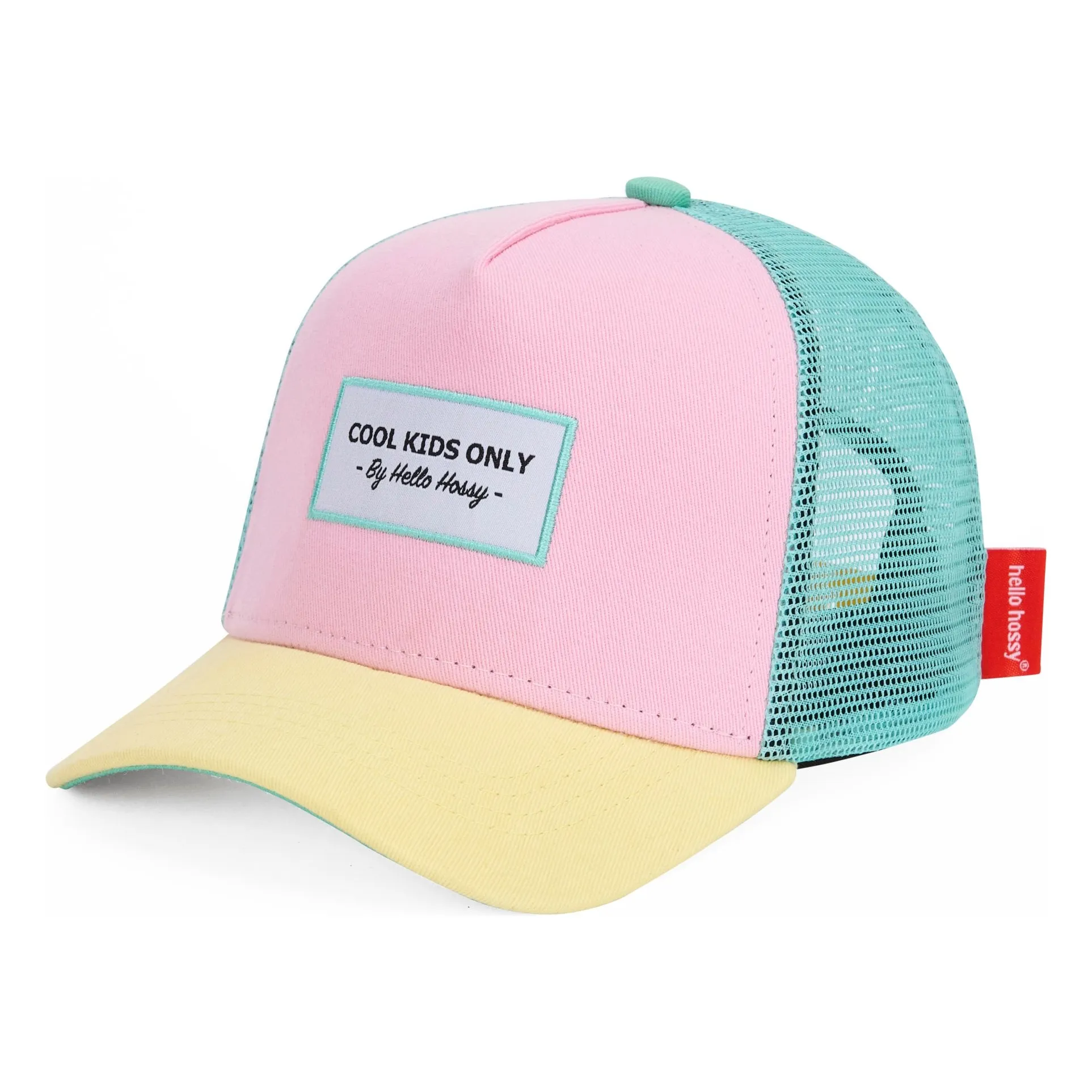 Hello Hossy Pale Pink Trucker Mini Poppy Cap