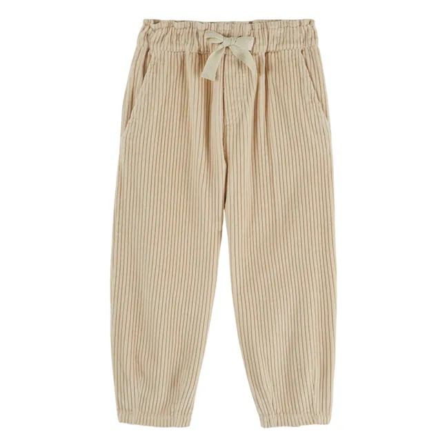 Corduroy Pants | Ecru