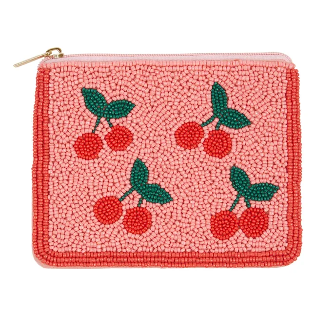 Bolso de mano Cerises Perles | Rosa