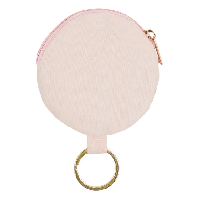 Bolso de perlas para perro | Rosa