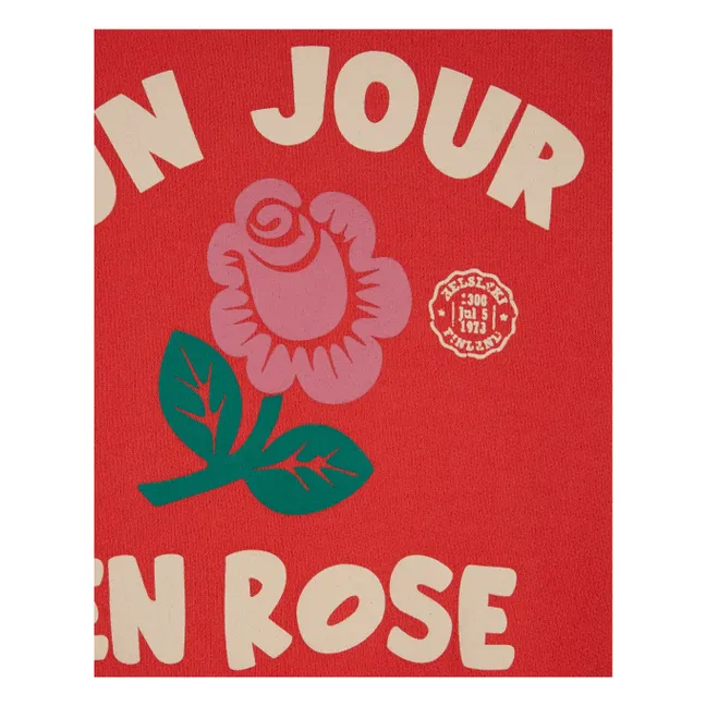 Sweat Coton Bio | Rouge