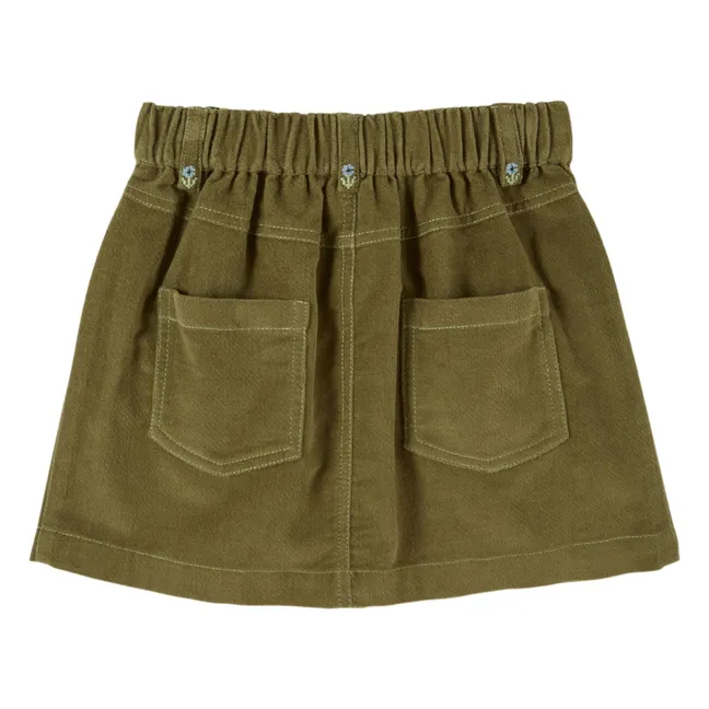 Soor Ploom - Molly Organic Cotton Denim Skirt - Denim black