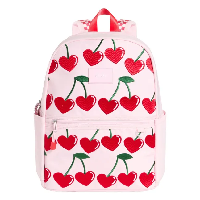 Sac à Dos Double Poches Kane Cerises | Rose