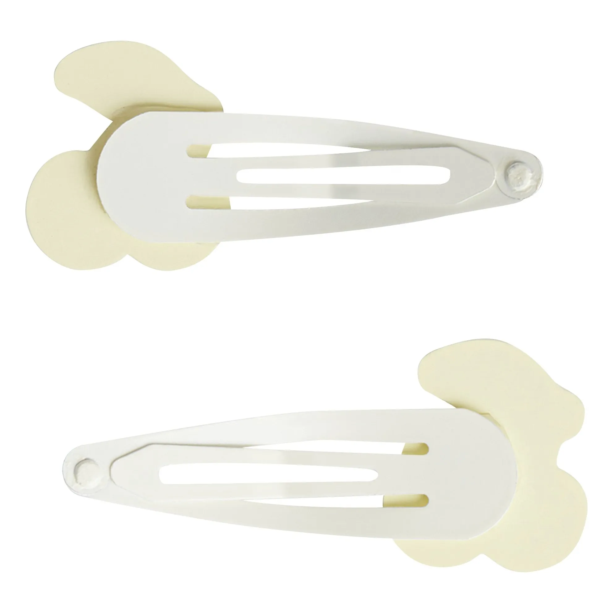 Lot de 2 Barrettes Marina Cerises | Ivoire- Image produit n°1