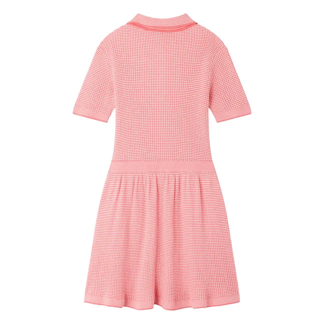 Robe Marlie Coton Bio | Rose bonbon