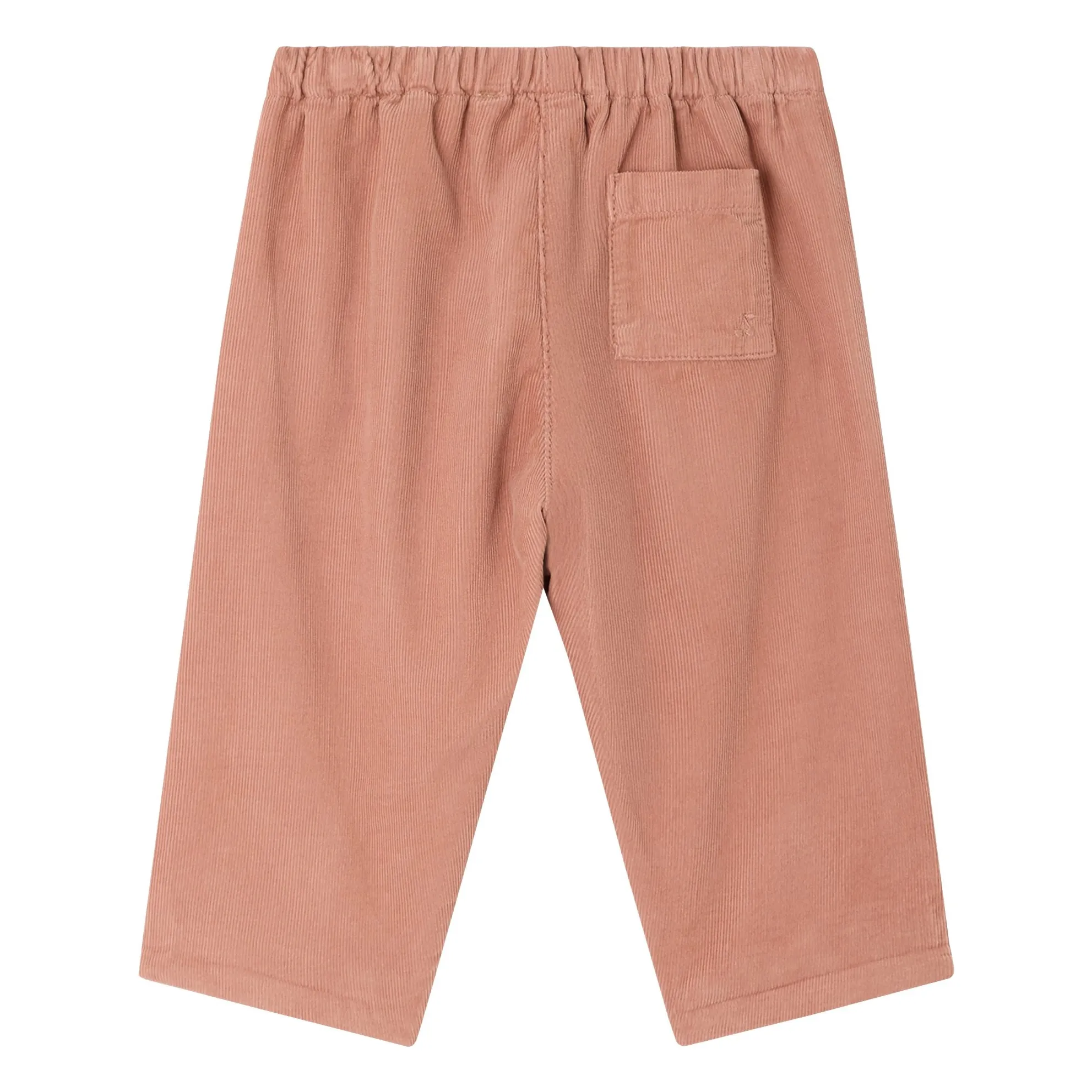 Pantalon Dandy Coton Bio | Vieux Rose- Image produit n°1