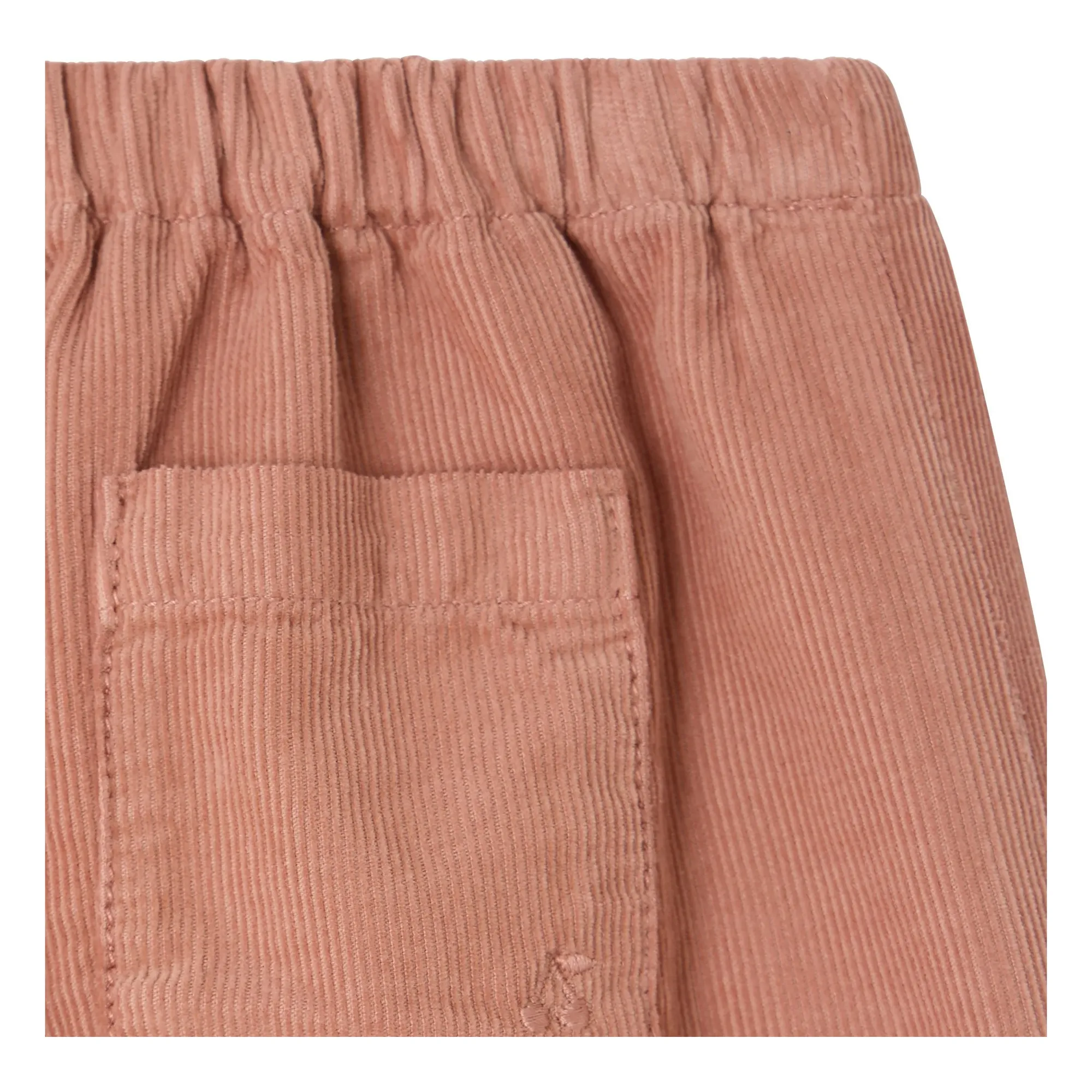 Pantalon Dandy Coton Bio | Vieux Rose- Image produit n°2