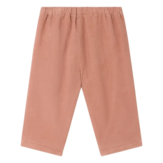 Pantalon Dandy Coton Bio | Vieux Rose