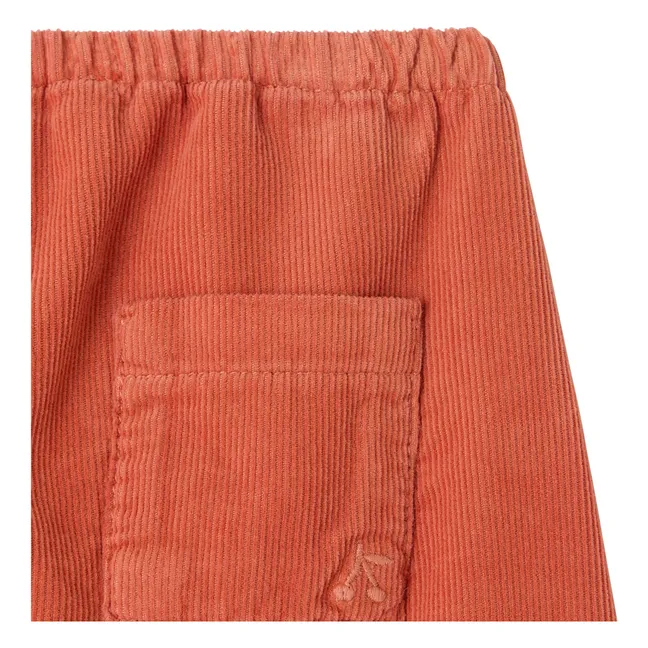 Pantalon Dandy Coton Bio | Abricot