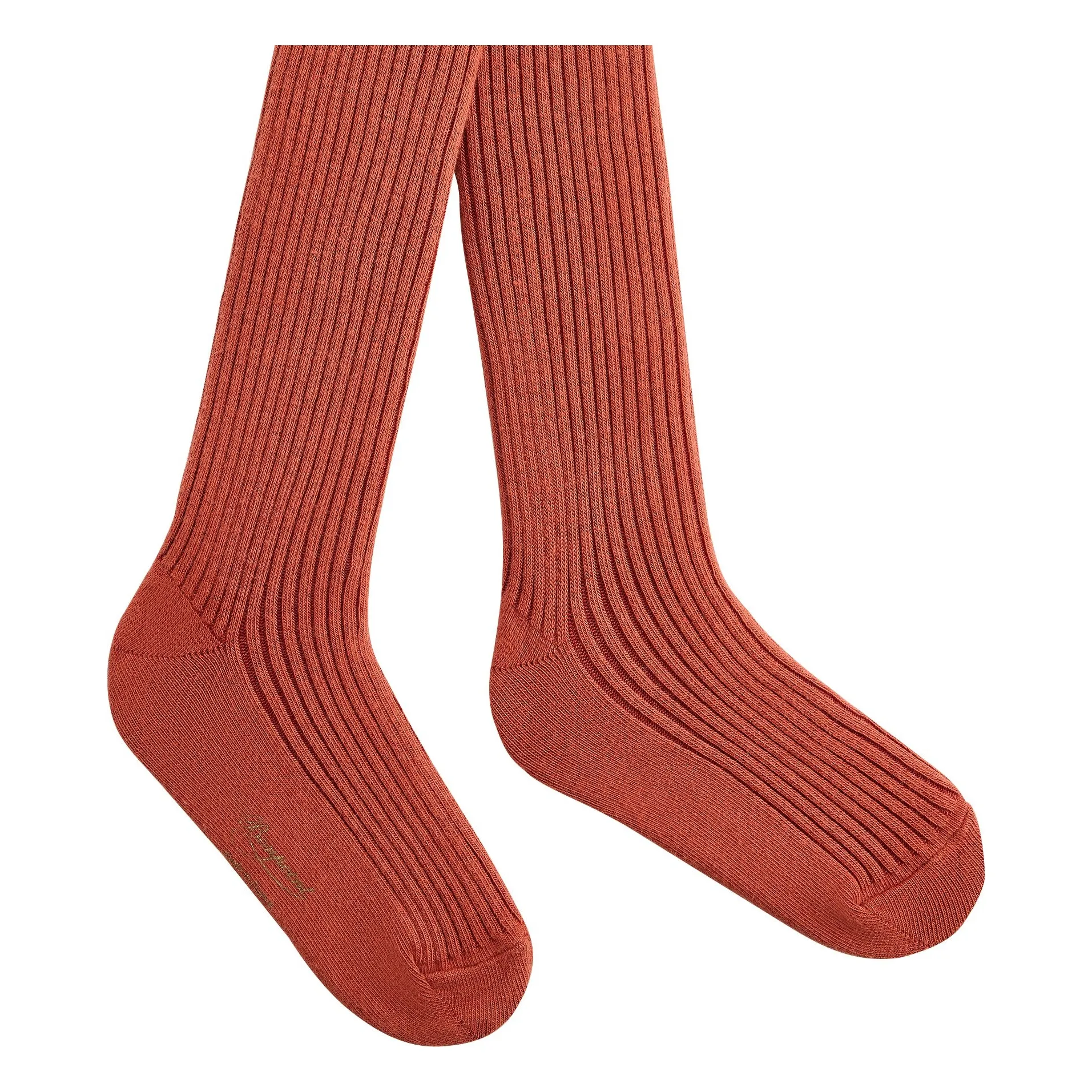 Collants Côtelés Thomina | Brun roux- Image produit n°1