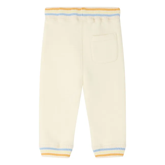Jogger Mimoun Coton Bio | Ecru