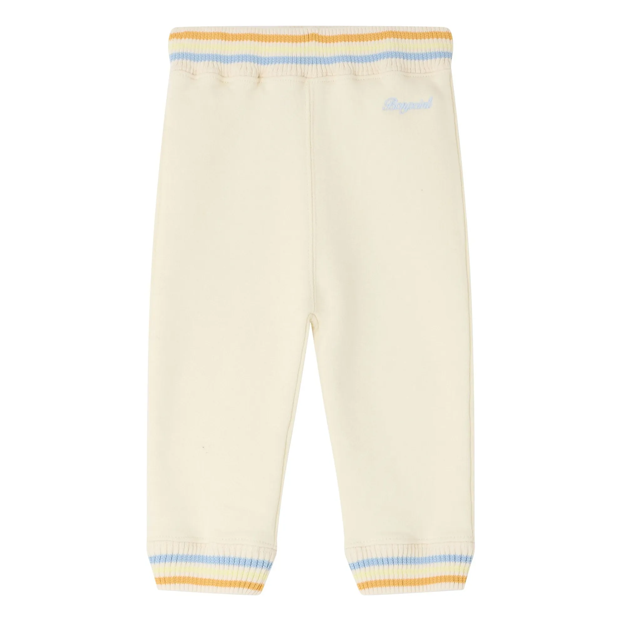 Bonpoint Ecru Mimoun Organic Cotton Joggers