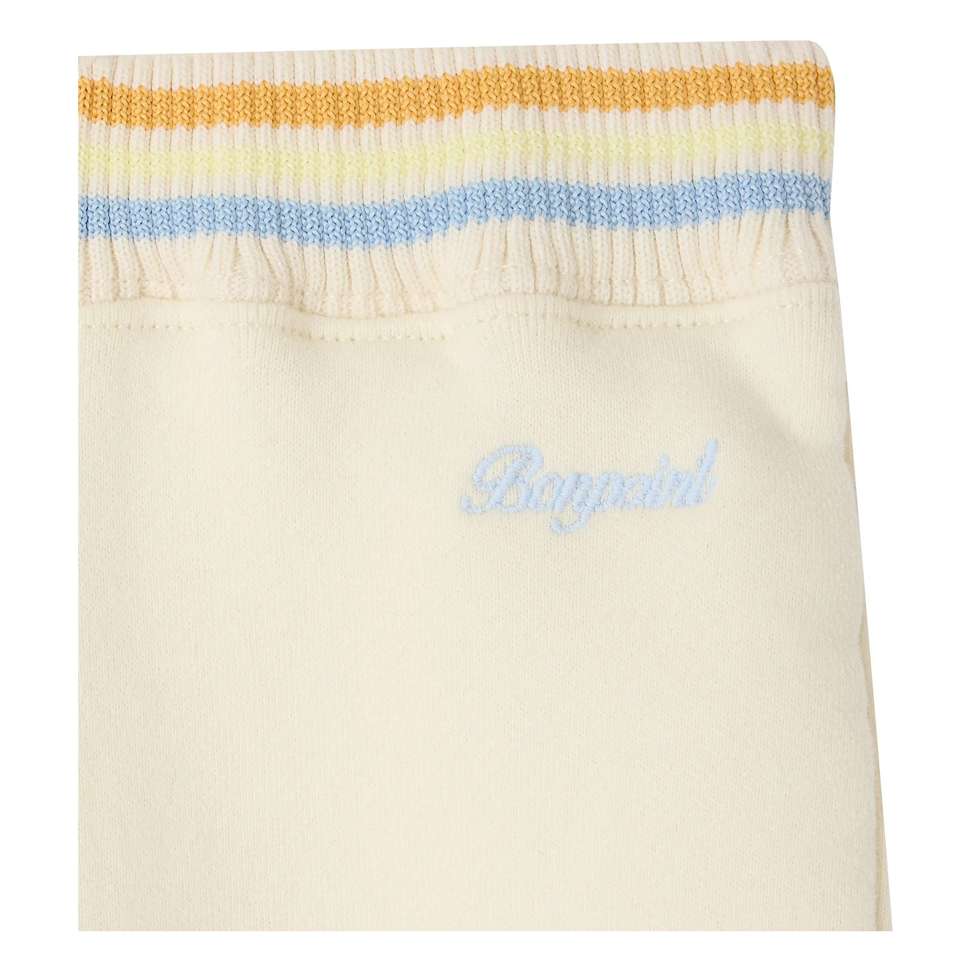 Jogger Mimoun Coton Bio | Ecru- Image produit n°1