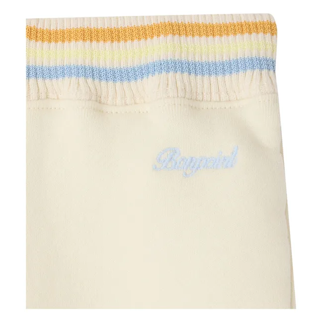 Mimoun organic cotton joggers | Ecru