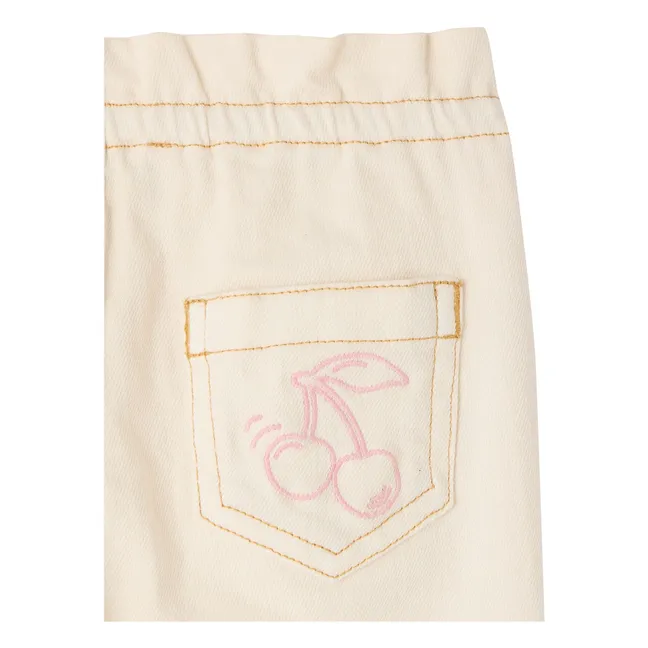 Pantalon Luciole Coton Bio | Ecru