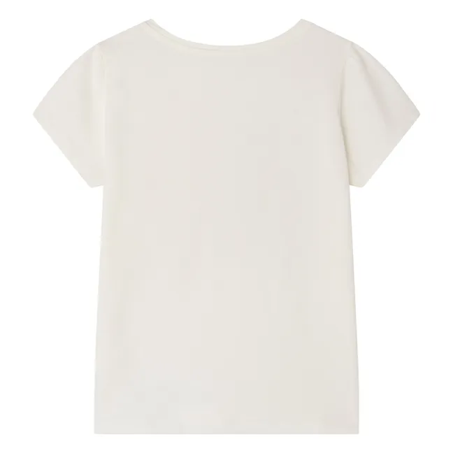 T-shirt Capricia Coton Bio | Crème