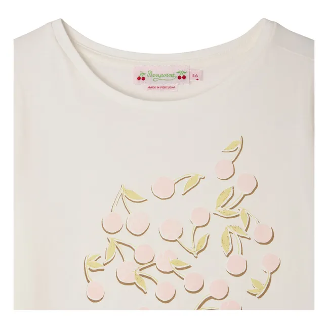 T-shirt Capricia Coton Bio | Crème