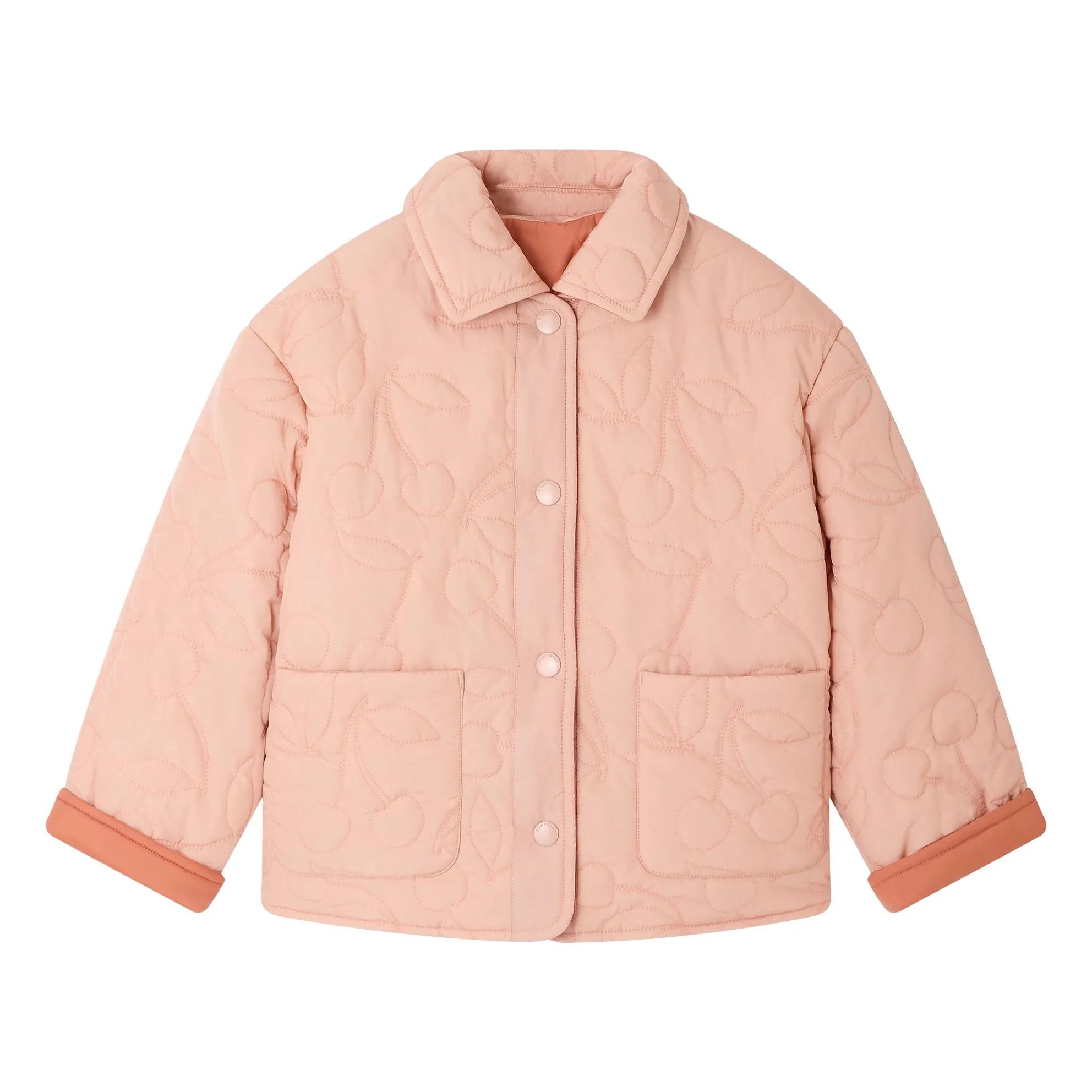 Bonpoint Girls Pink Molly Cerises Jacket