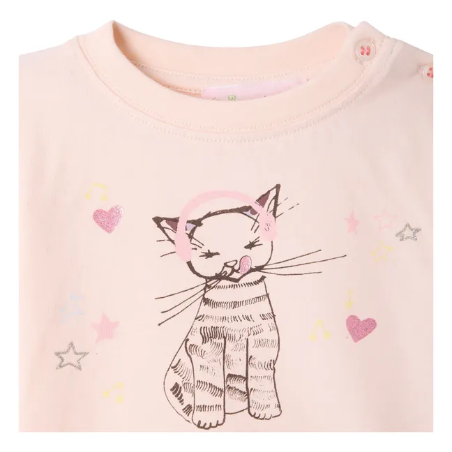 T-shirt Aiman Chat Coton Bio