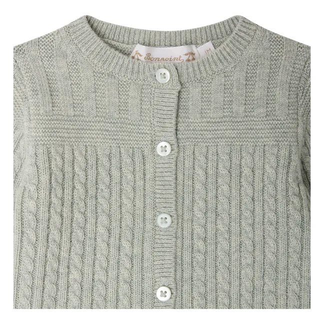 Ensemble Lavinon Cardigan et Pantalon Laine | Gris
