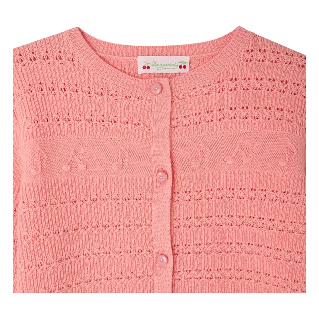 Cardigan Mia Laine | Rose bonbon