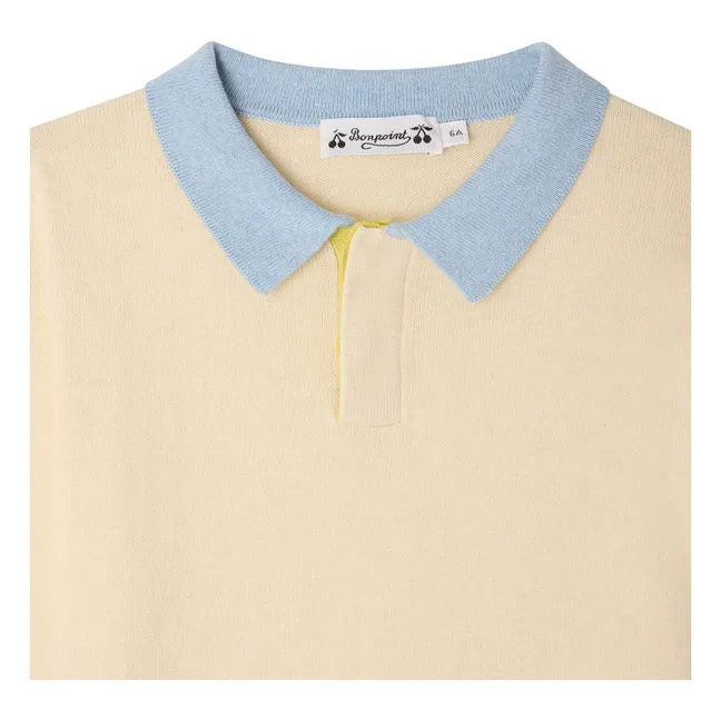 Polo Mae Coton Bio | Ecru