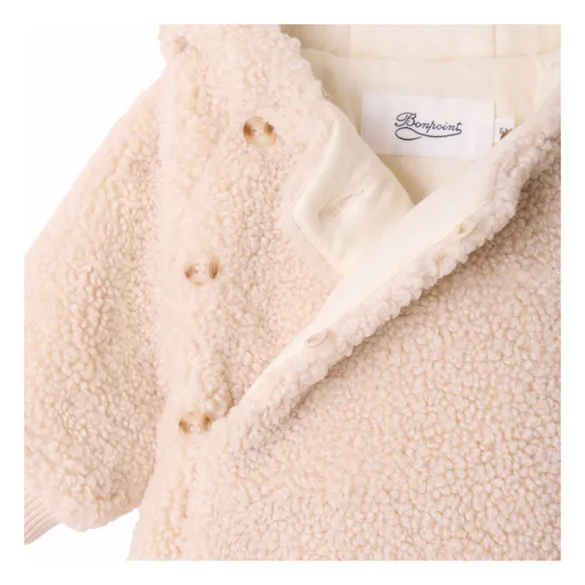 Thala Sherpa Jacket | Ecru
