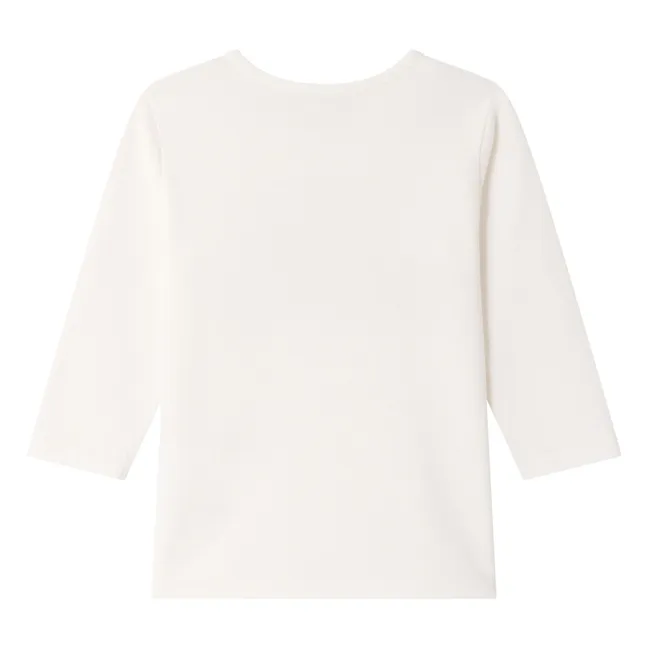 T-shirt Tahsin Voiture Coton Bio | Blanc