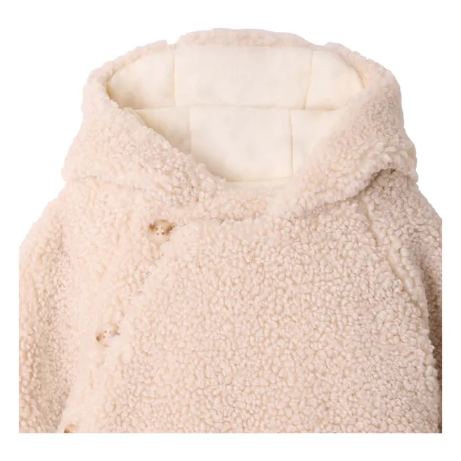 Blouson Façon Sherpa Thala | Ecru