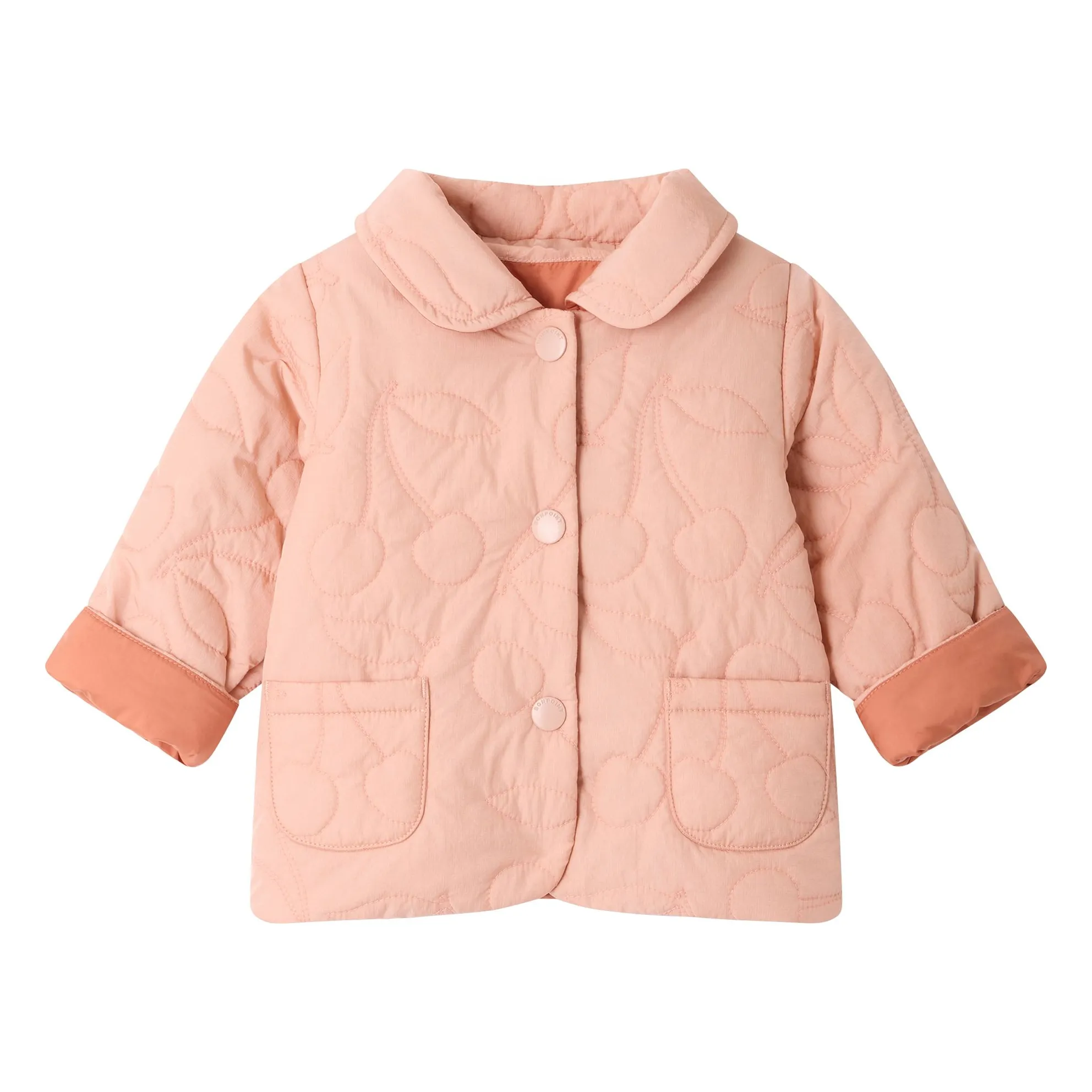 Bonpoint Pink Juno Cerises Jacket