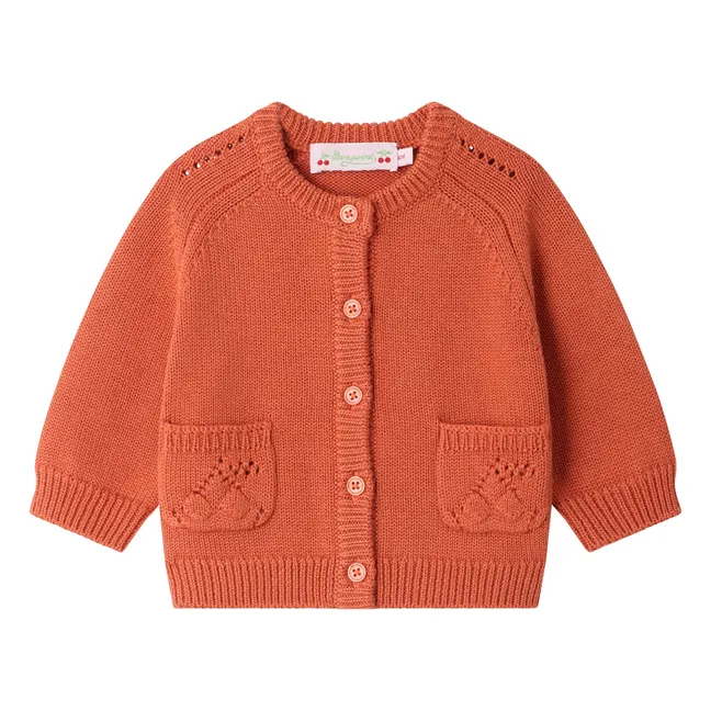 Cardigan Melina Laine | Abricot