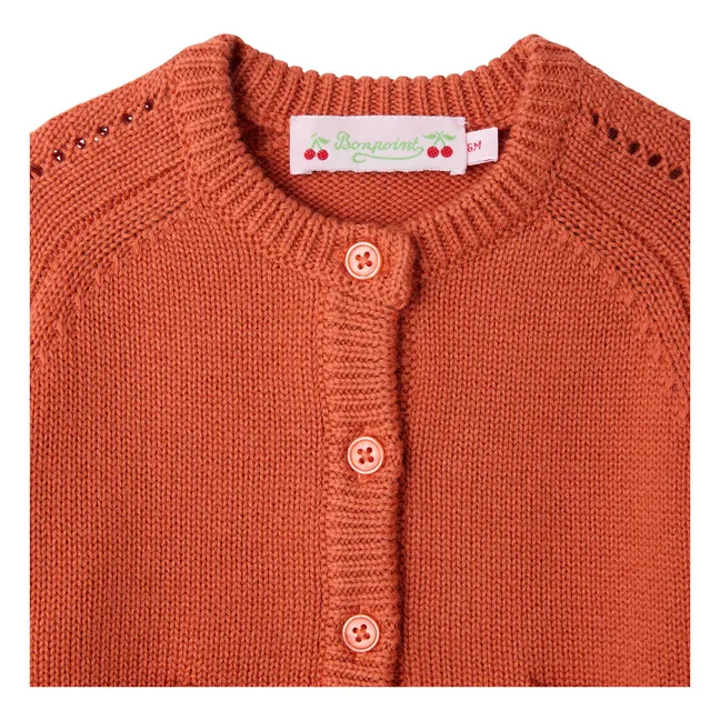 Cardigan Melina Laine | Abricot